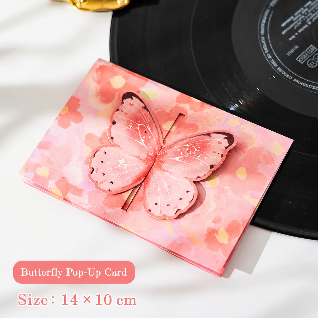 3D Butterfly Greeting Card