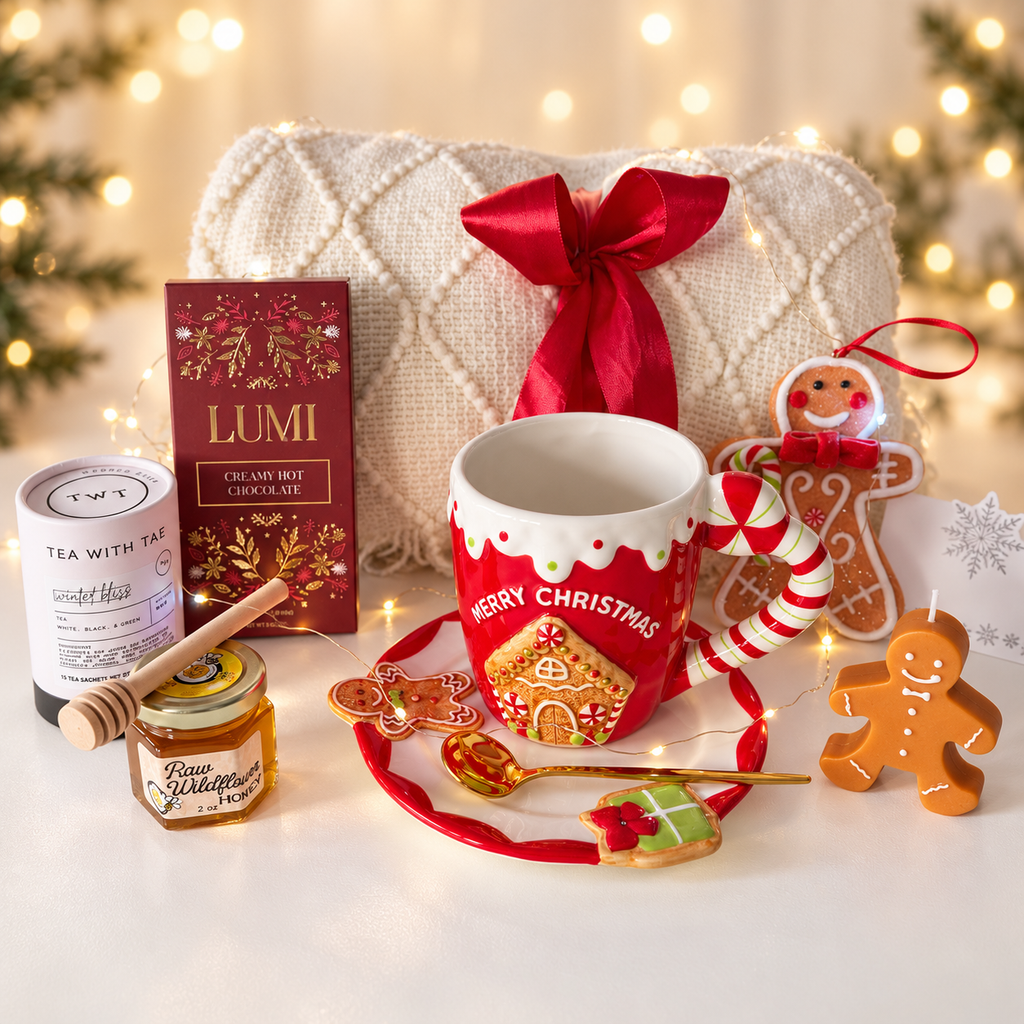 Gingerbread House Christmas Gift Set 🎄