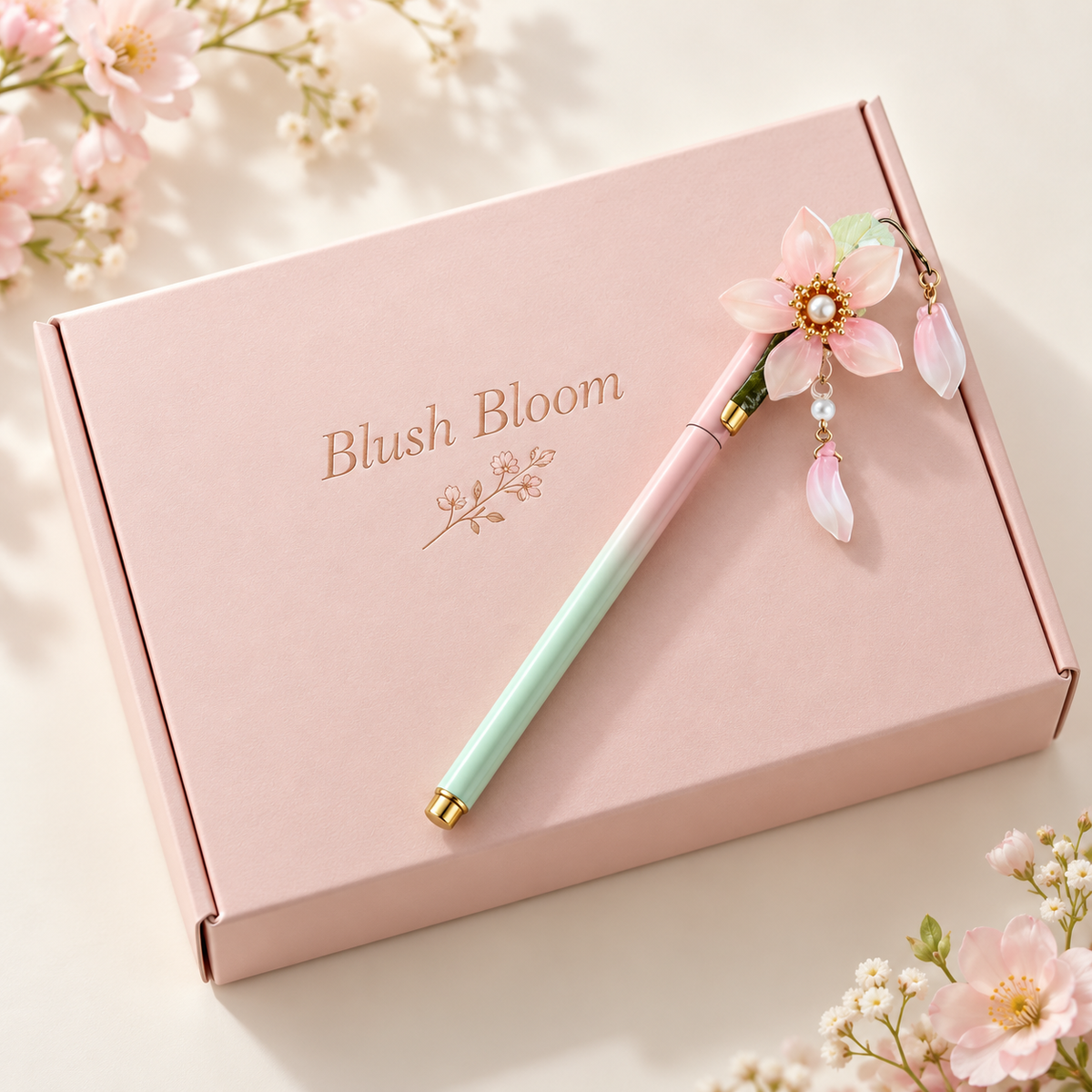 Blush Bloom — October Monthly Subscription Box.