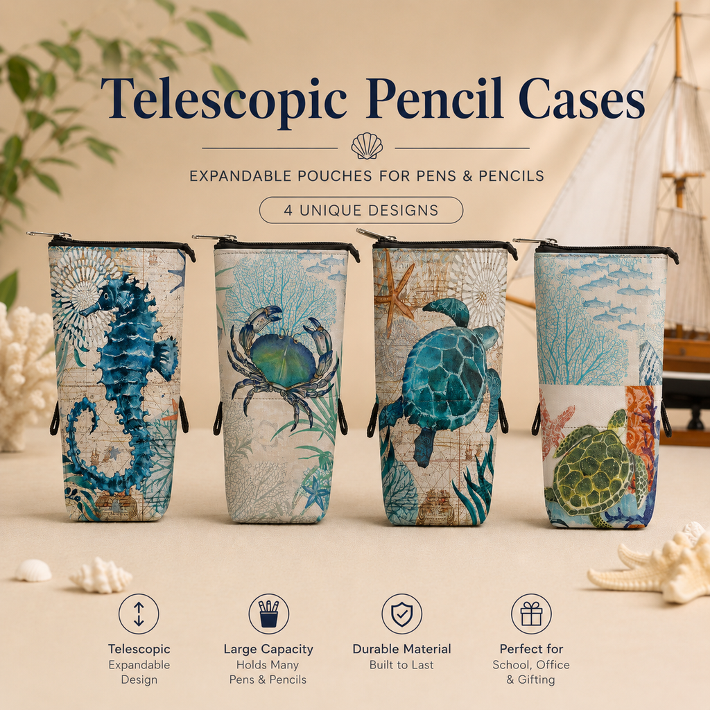 Telescopic Pencil Case – Ocean Collection