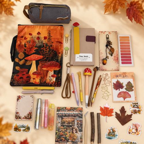 Autumn Forest Stationery Set