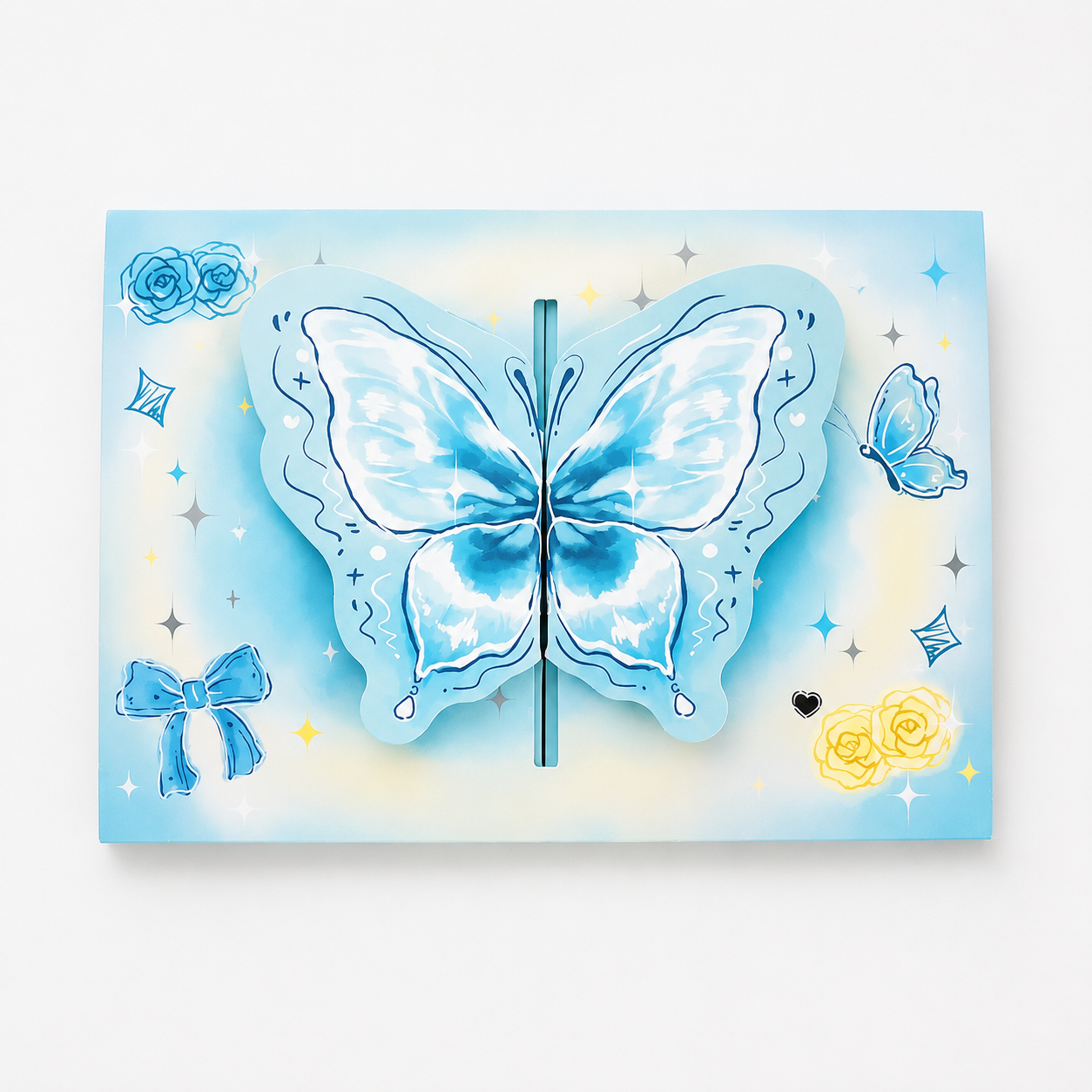 3D Butterfly Greeting Card