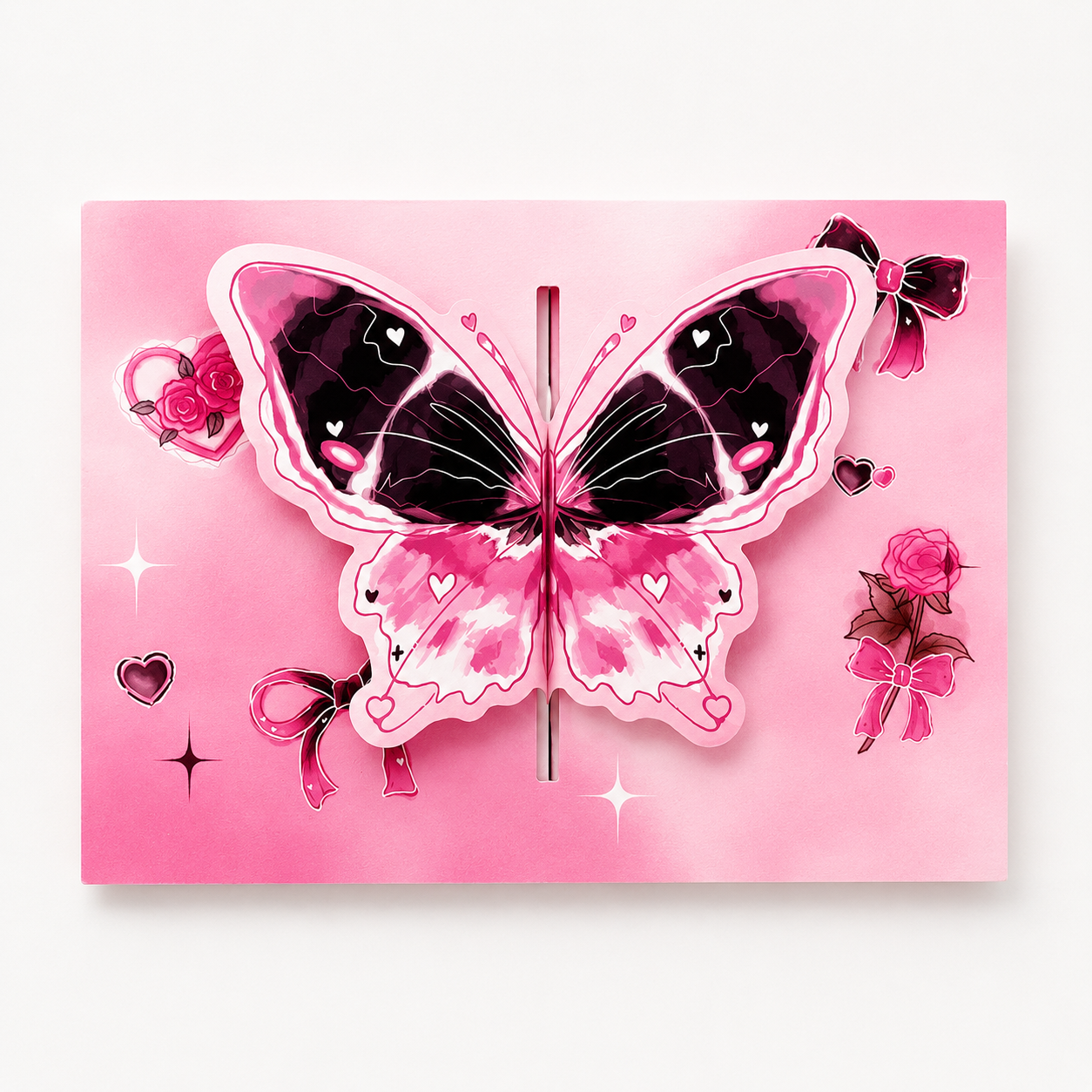 3D Butterfly Greeting Card