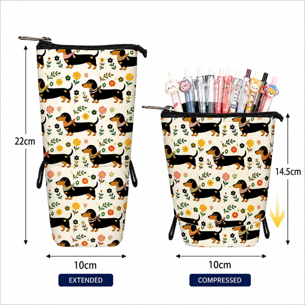 Dog Lovers Telescopic Pencil Case