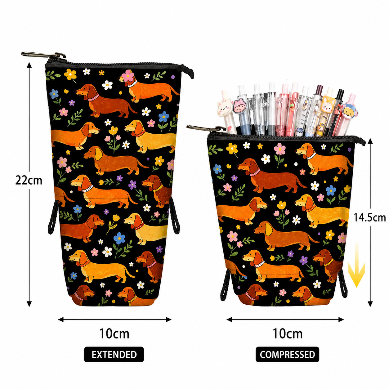Dog Lovers Telescopic Pencil Case