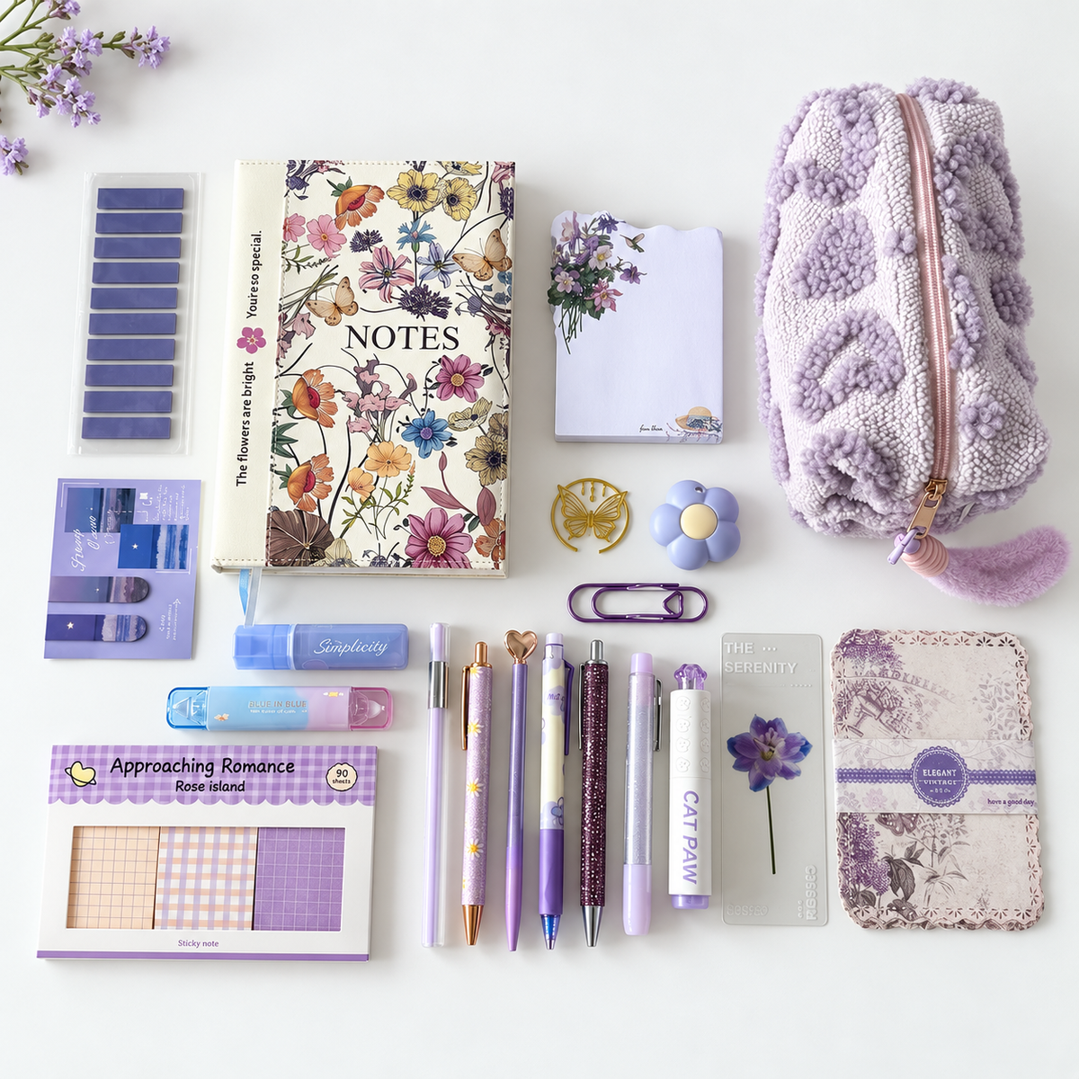 Lavender Blooms Bundle