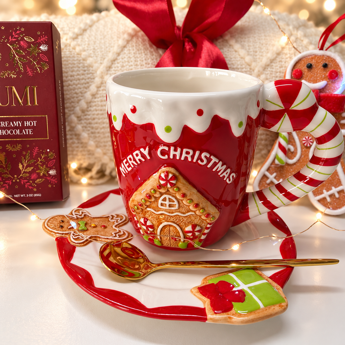 Gingerbread House Christmas Gift Set 🎄