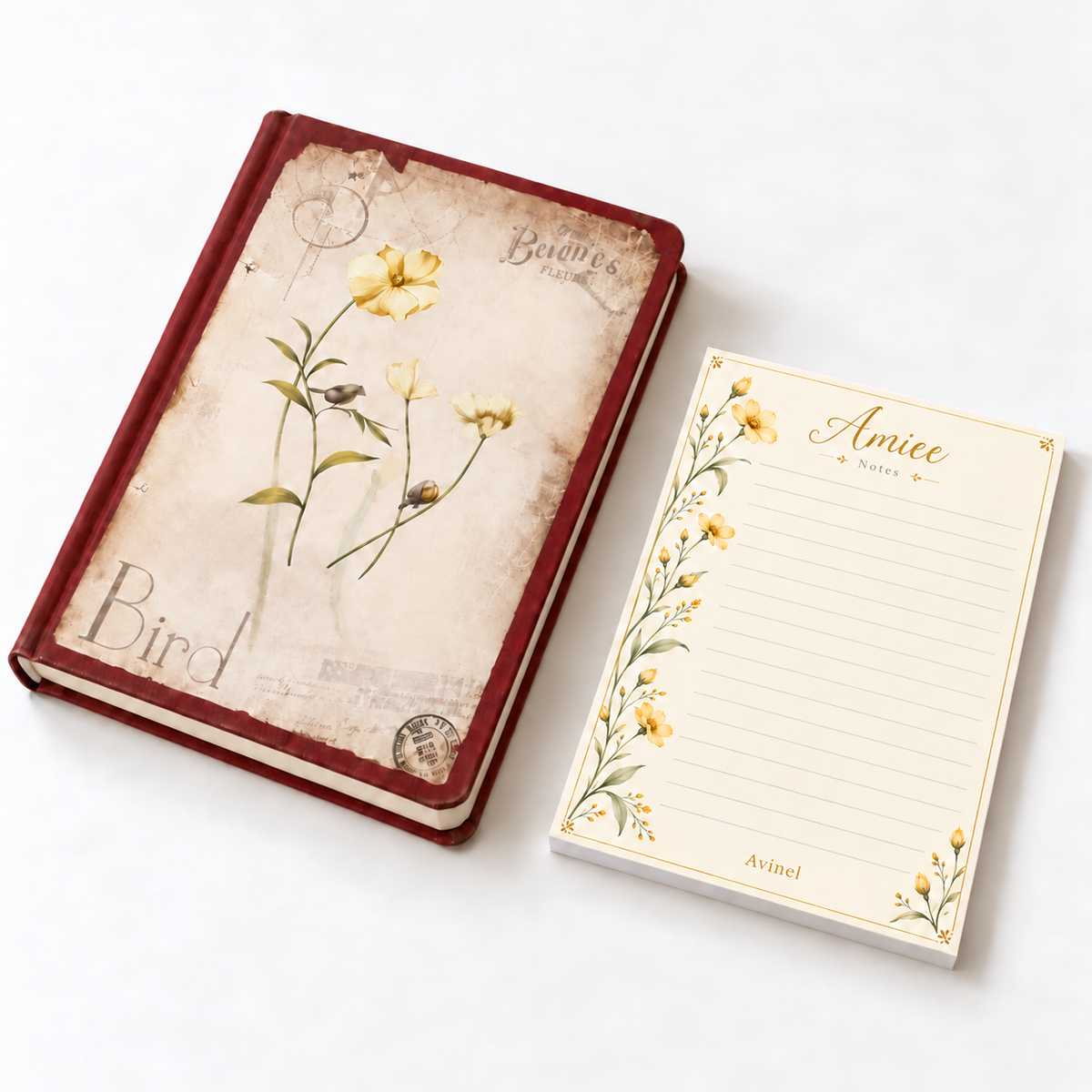 Personalized Notepad – Custom Photo & Name