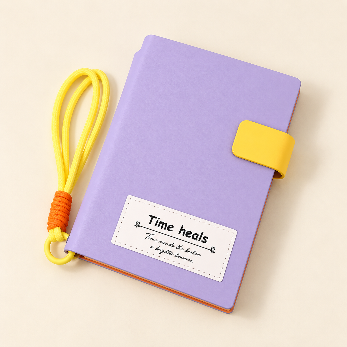 A6 Magnetic Strap Notebook with Wrist Lanyard