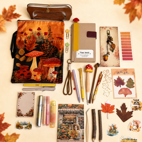 Autumn Forest Stationery Set