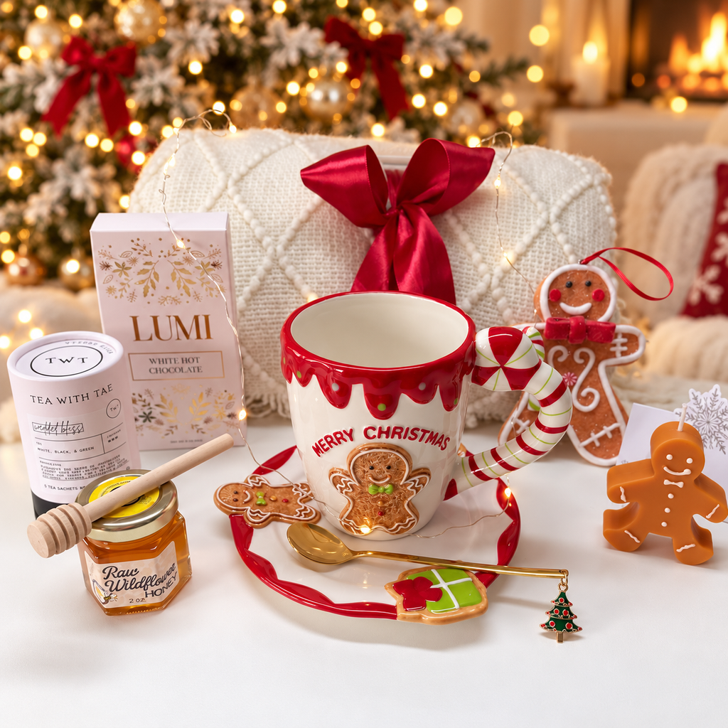 Gingerbread Man Christmas Gift Set 🎄