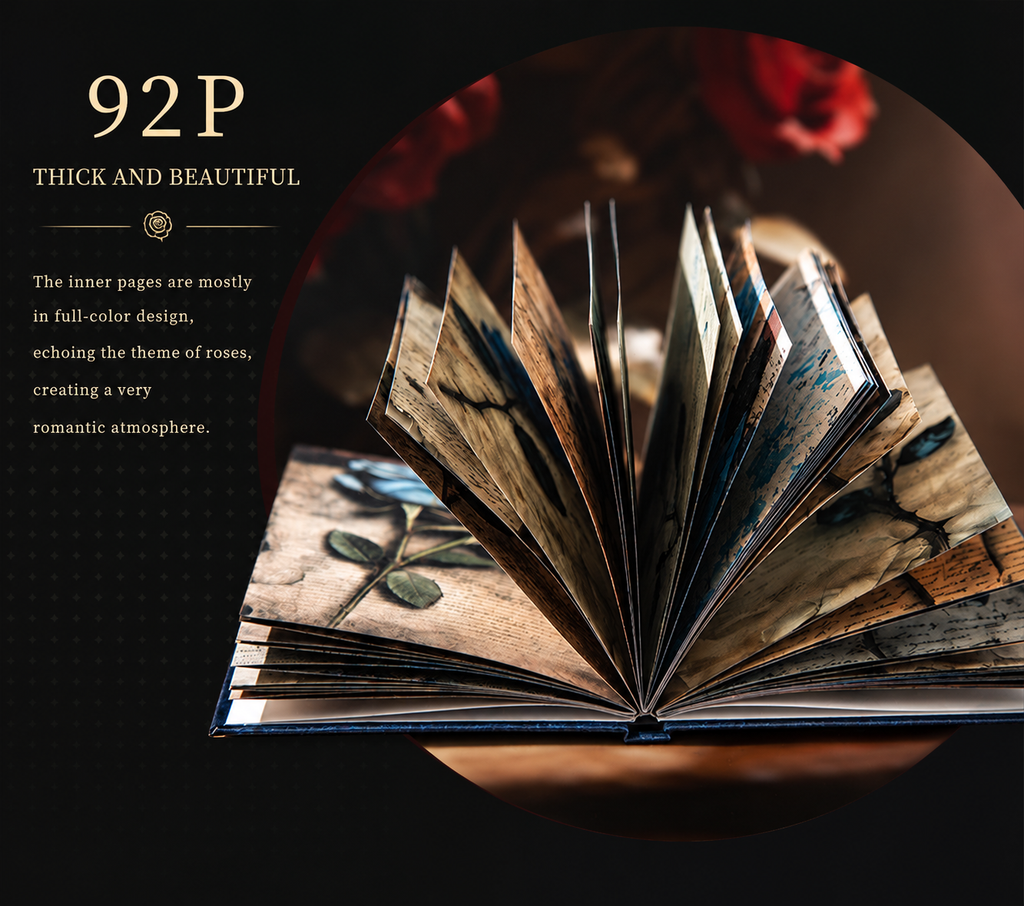 Vintage Rose Material Book