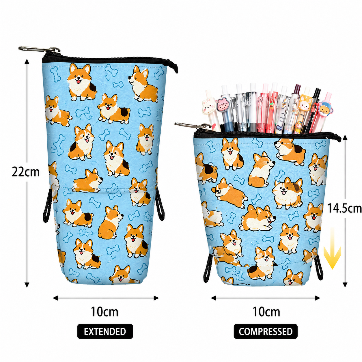 Dog Lovers Telescopic Pencil Case