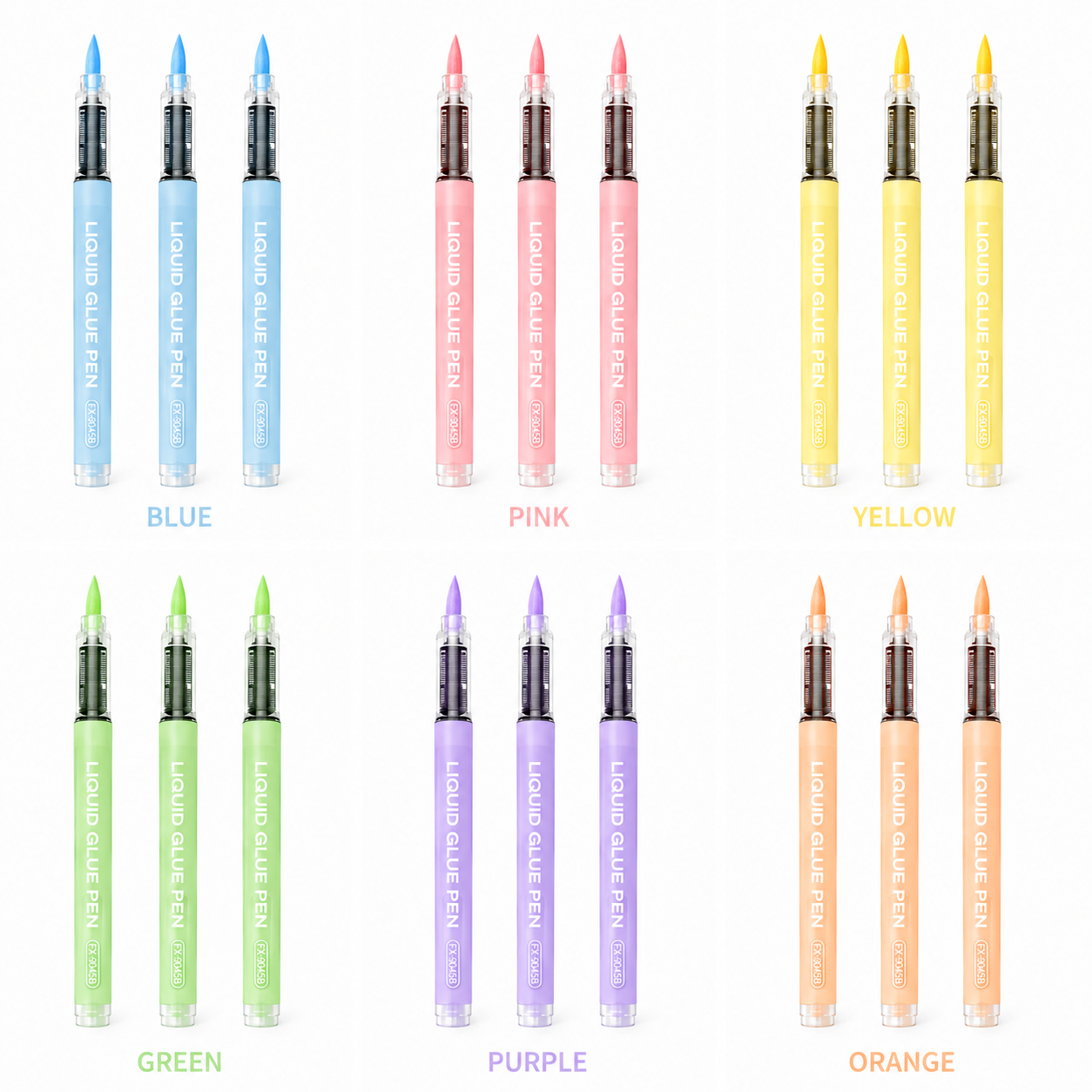 Liquid Glue Pen Set (3 Pack)