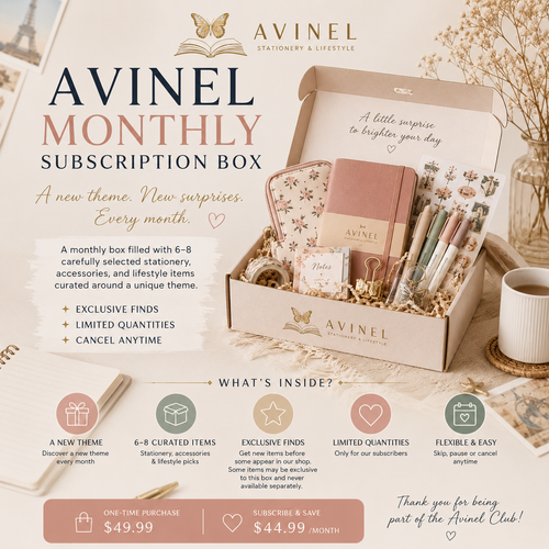 Avinel Monthly Subscription Box