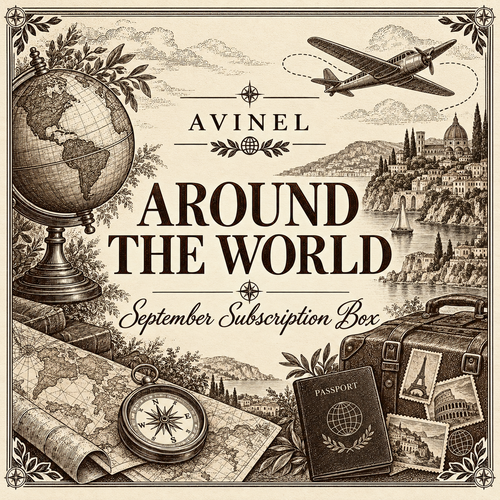 AROUND THE WORLD September Subscription Box