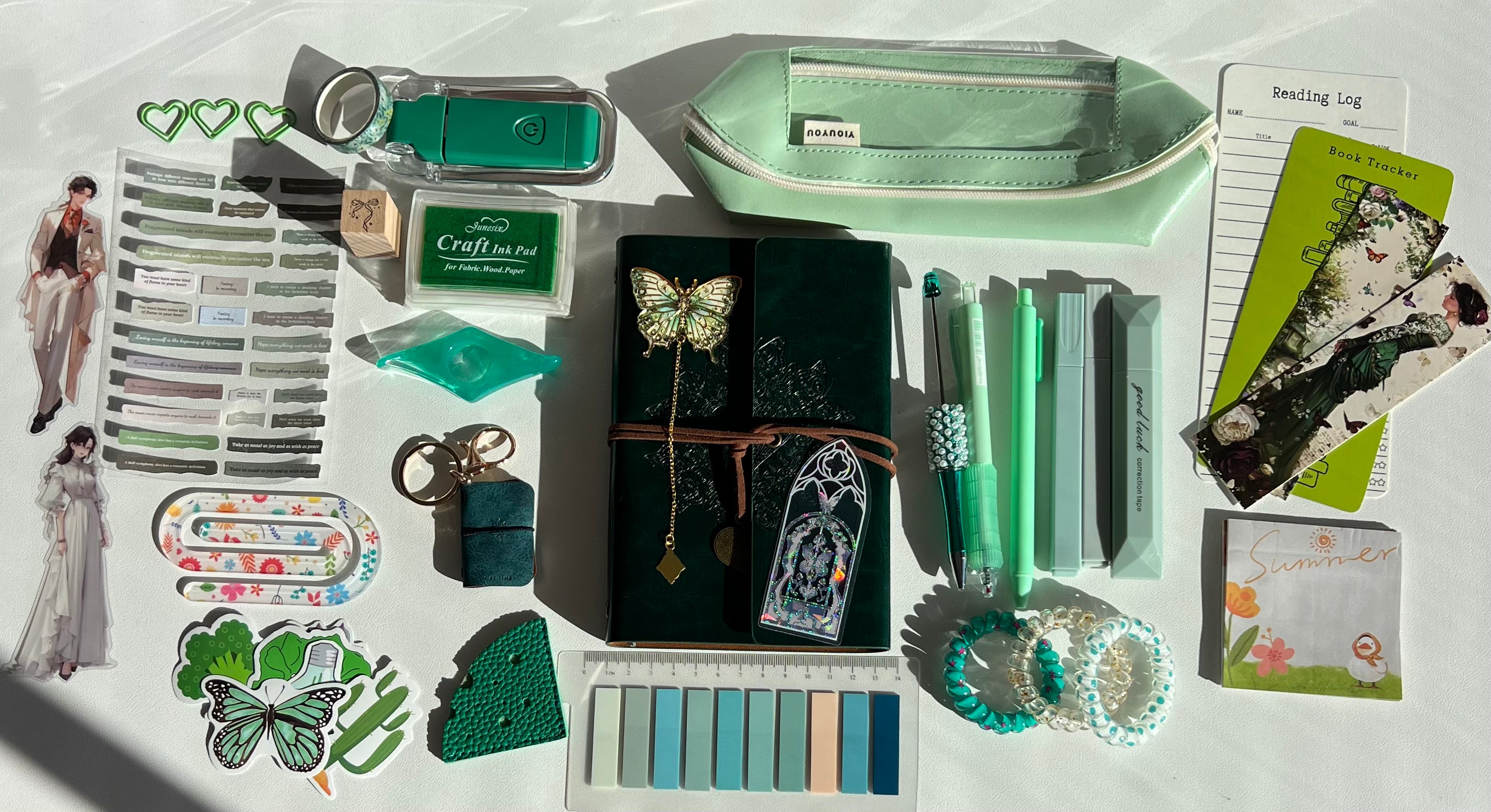 Green Writing Set