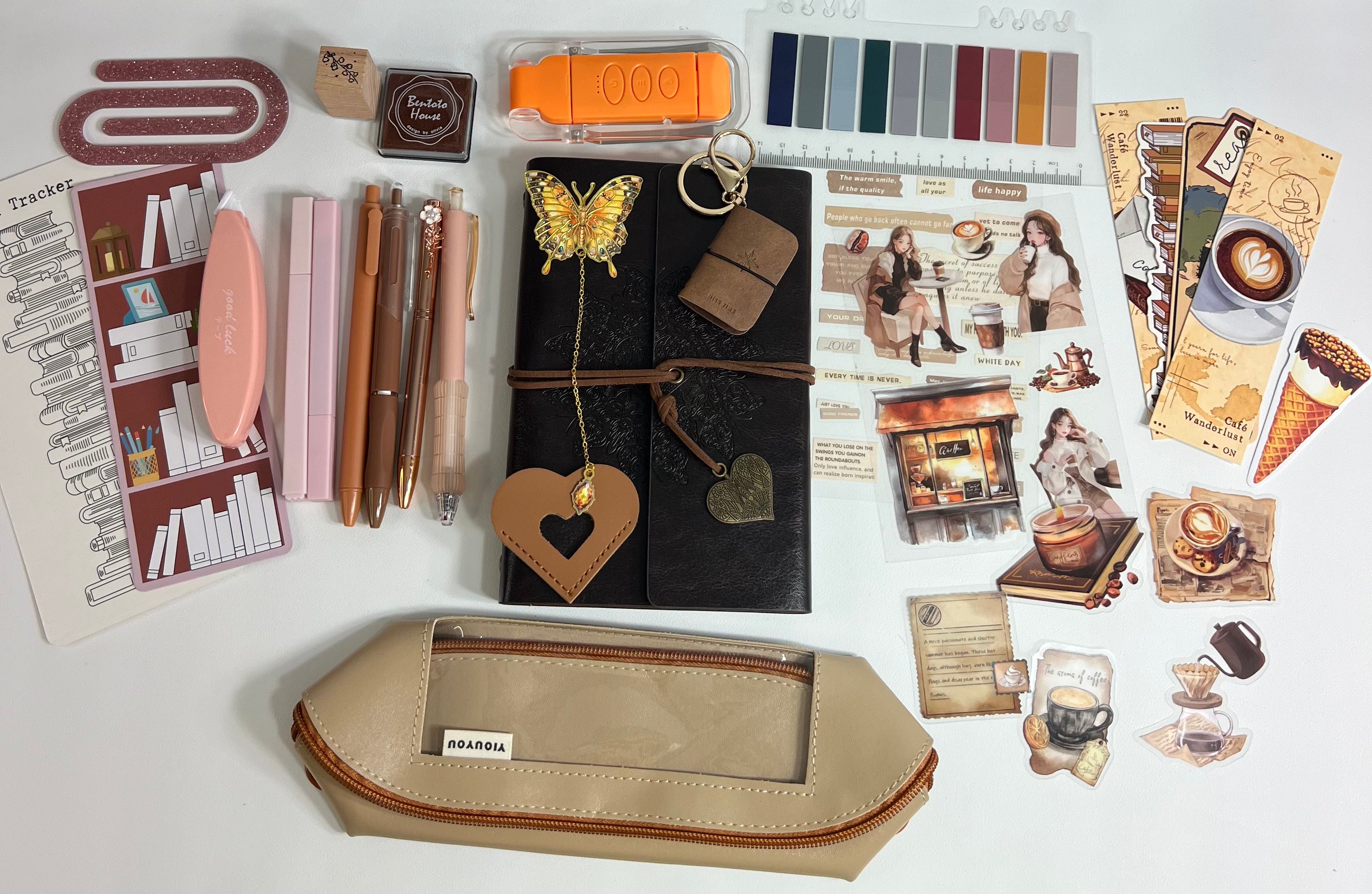 Dark Brown Writing Set