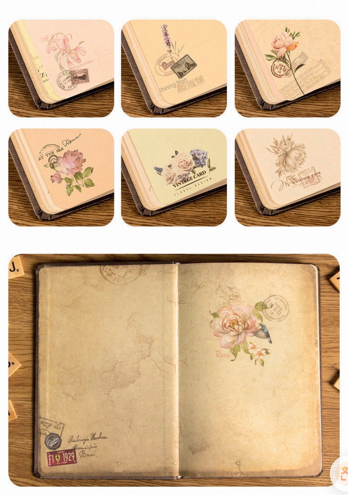 Vintage Notebook Collection.