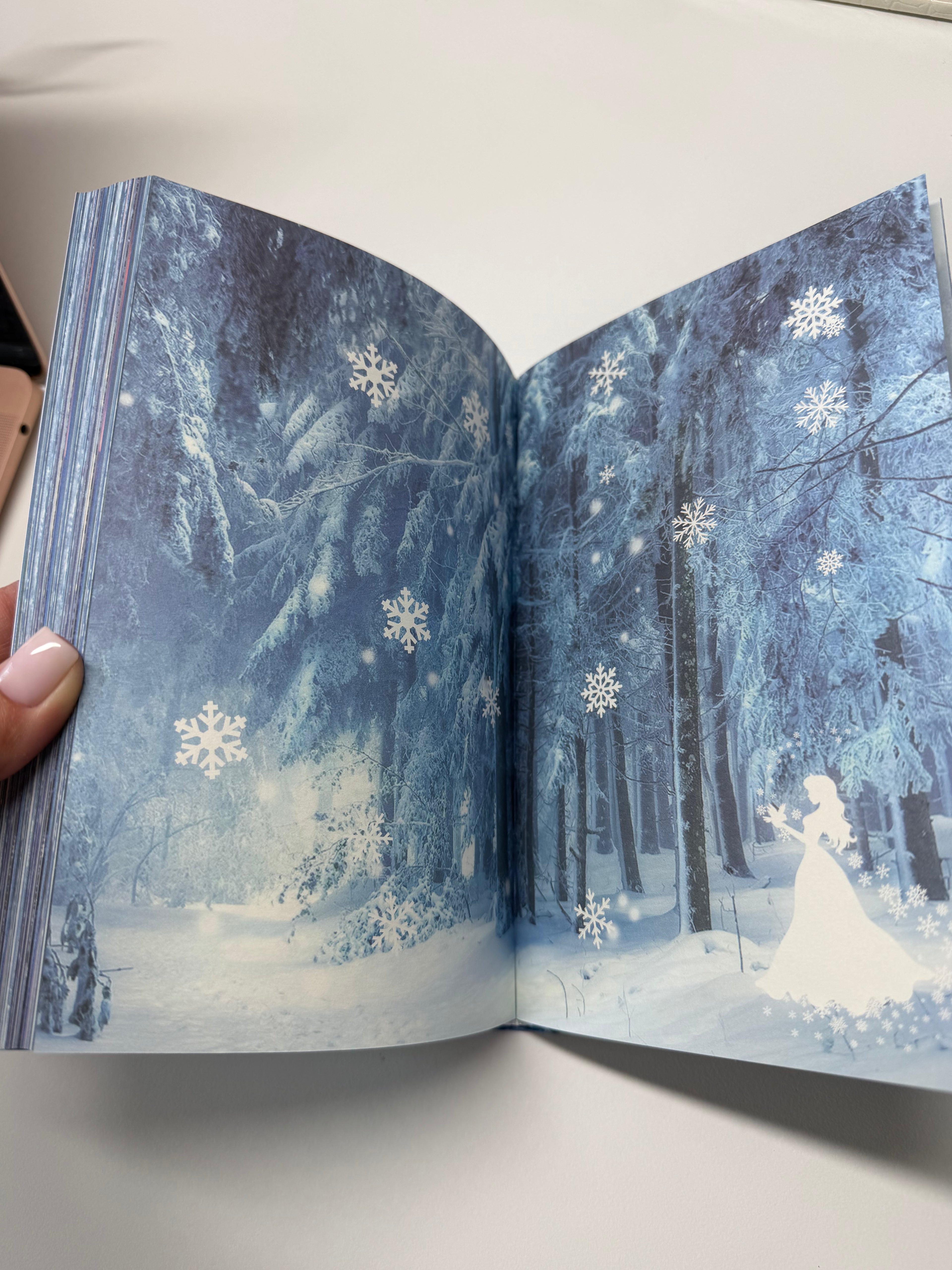 ❄️ Winter Fairytale 3D Notebook ❄️