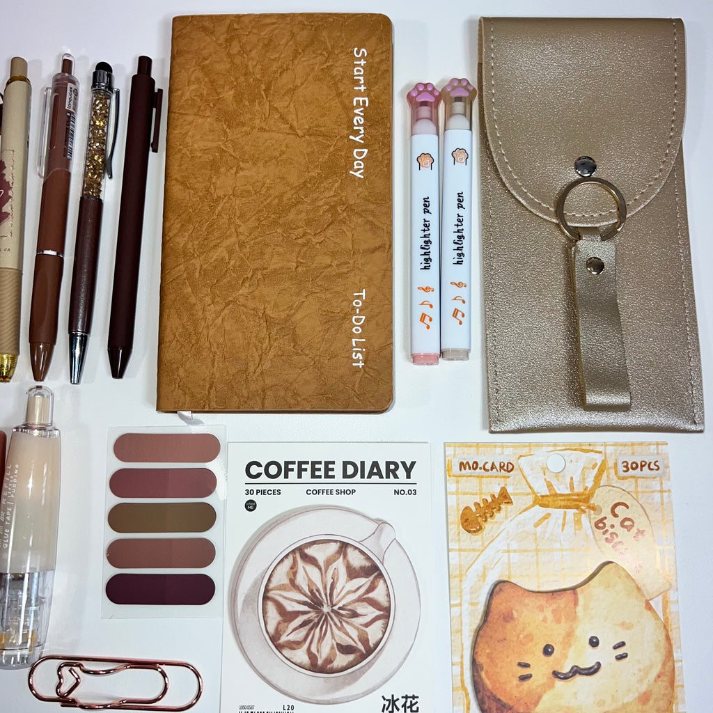 Coffee — Aesthetic Stationery Bundle