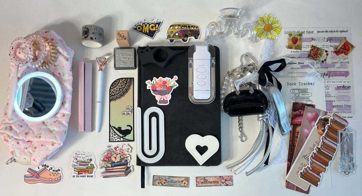 Black Elegant Gift Set —  Black & White Charm Edition