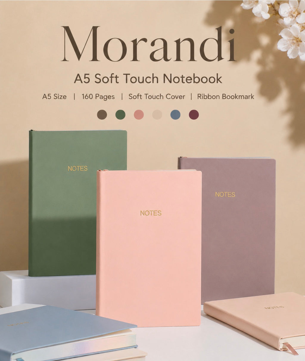 Morandi A5 Soft Cover Notebook