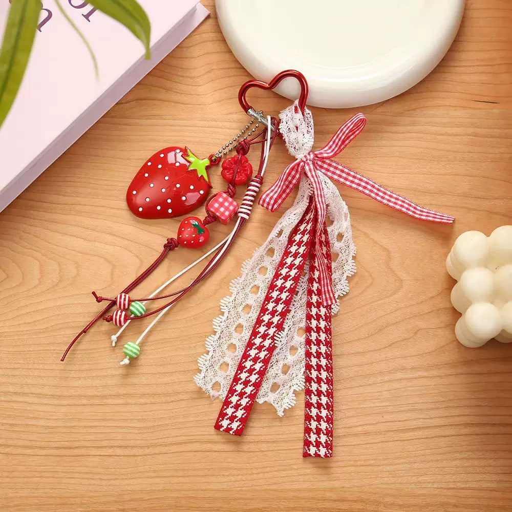Strawberry Keychain