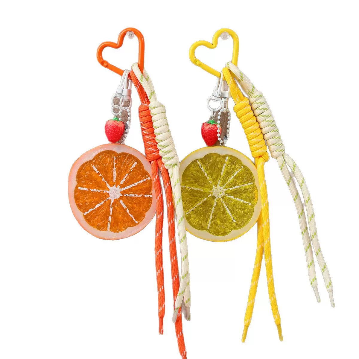 Citrus Fruit Keychain
