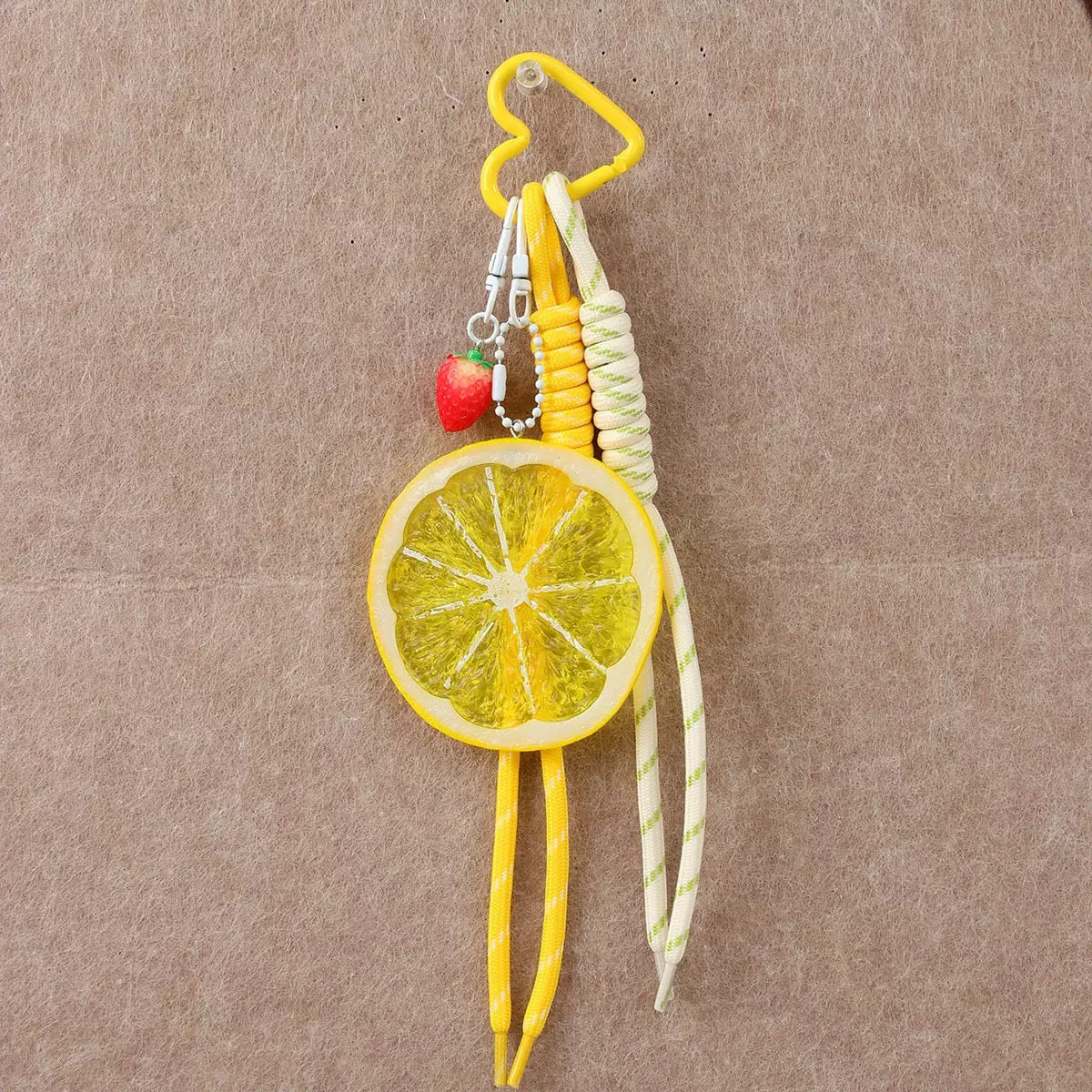 Citrus Fruit Keychain