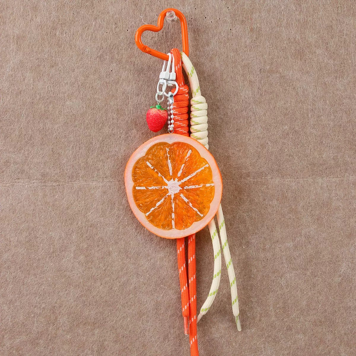 Citrus Fruit Keychain