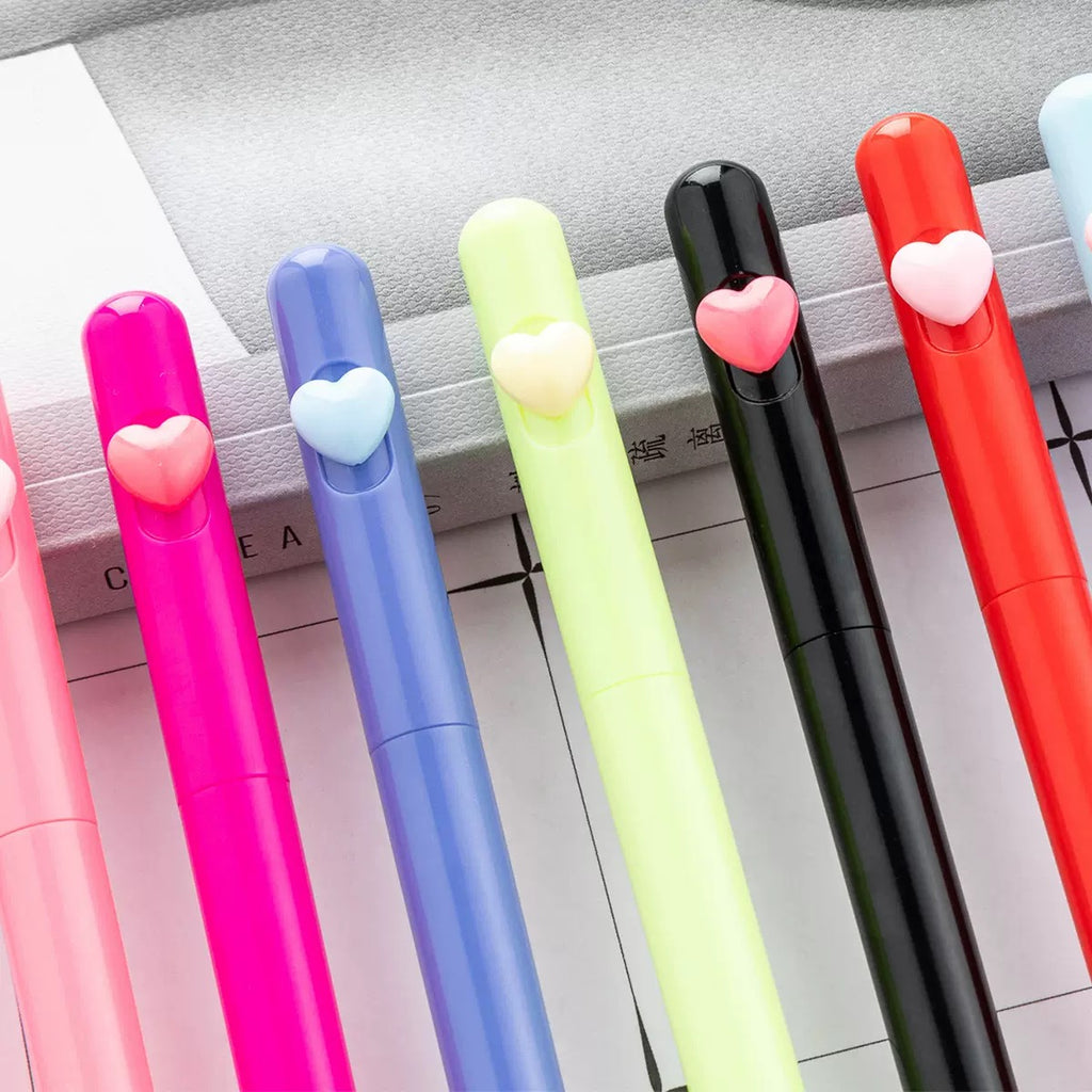 Cute Heart Pens