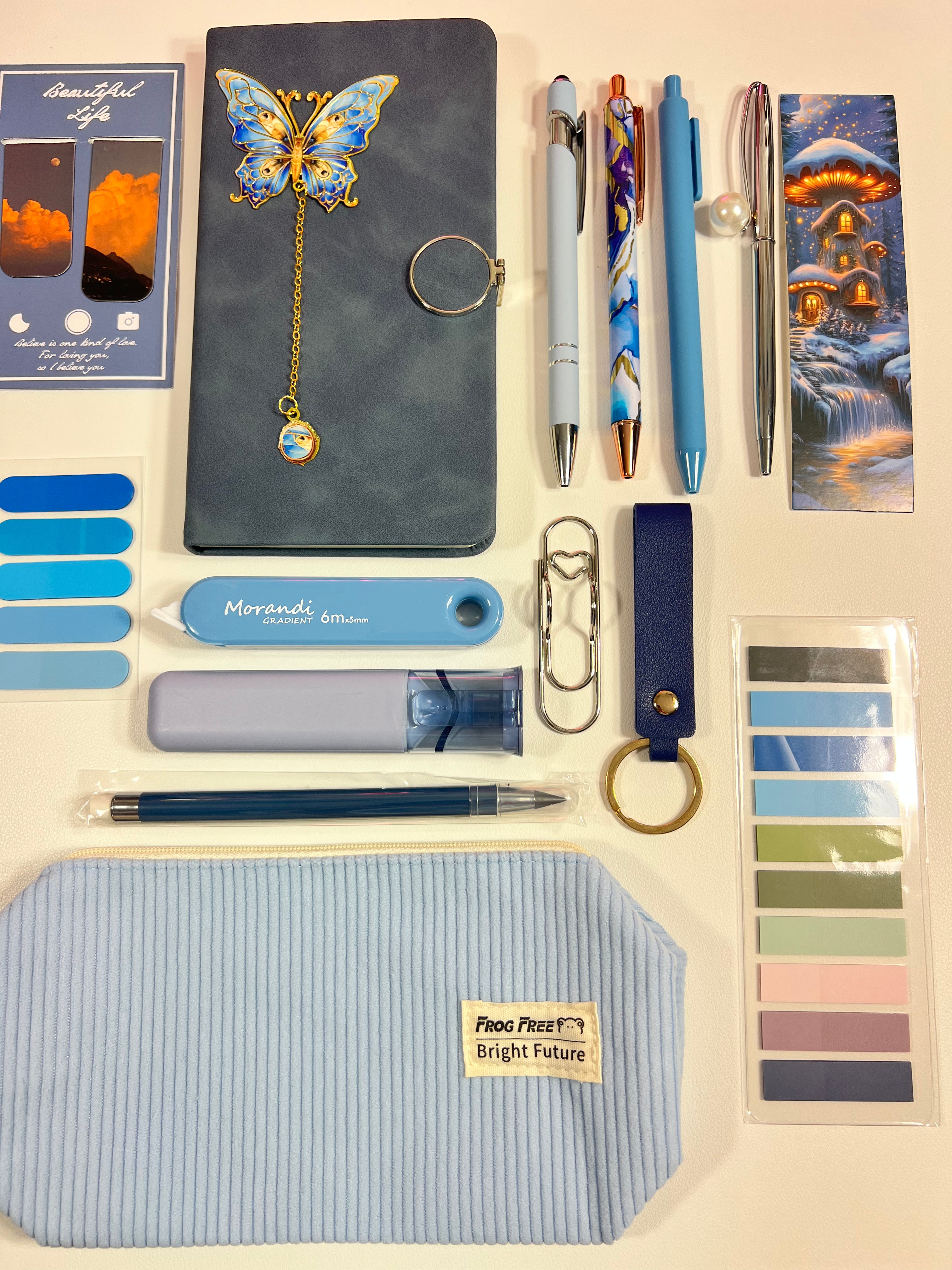 Dusty Blue  Stationery Bundle