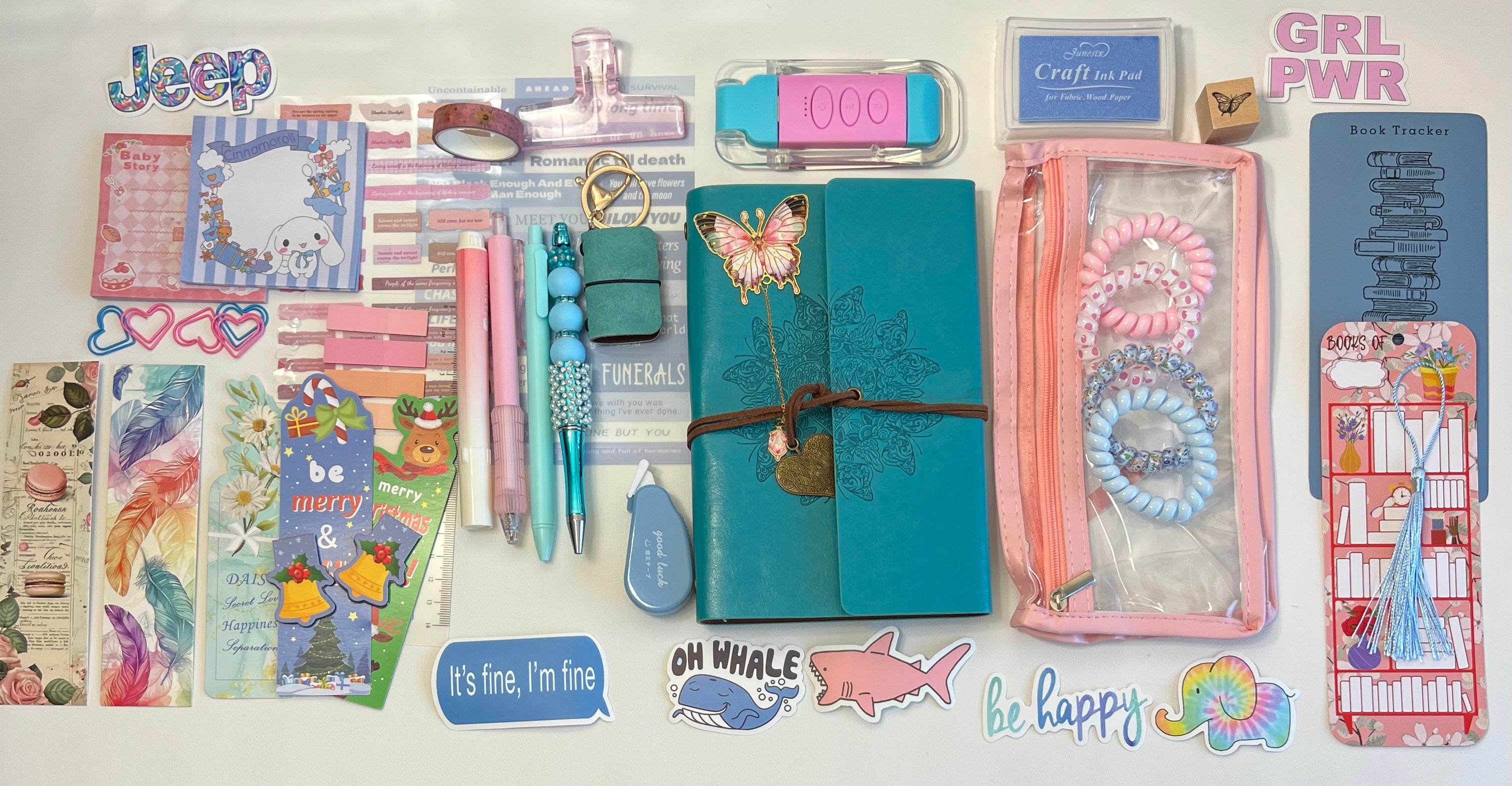 Bookish Bundle Blue & Pink