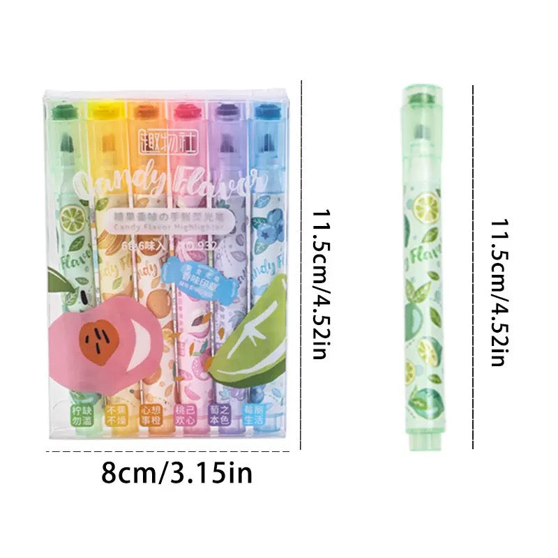 Scented Fruit Highlighters ⭐