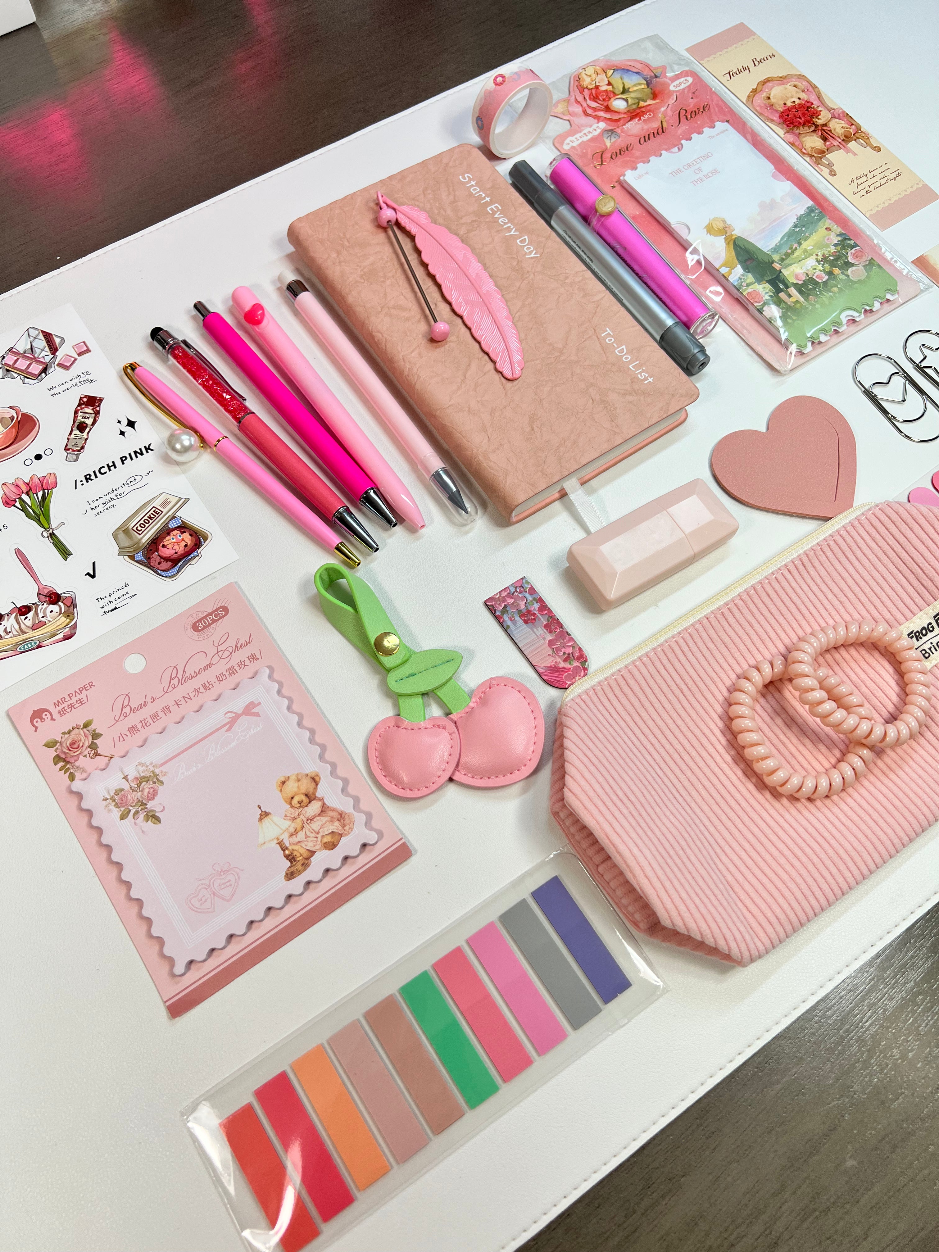 Soft Blush — Aesthetic Stationery Bundle