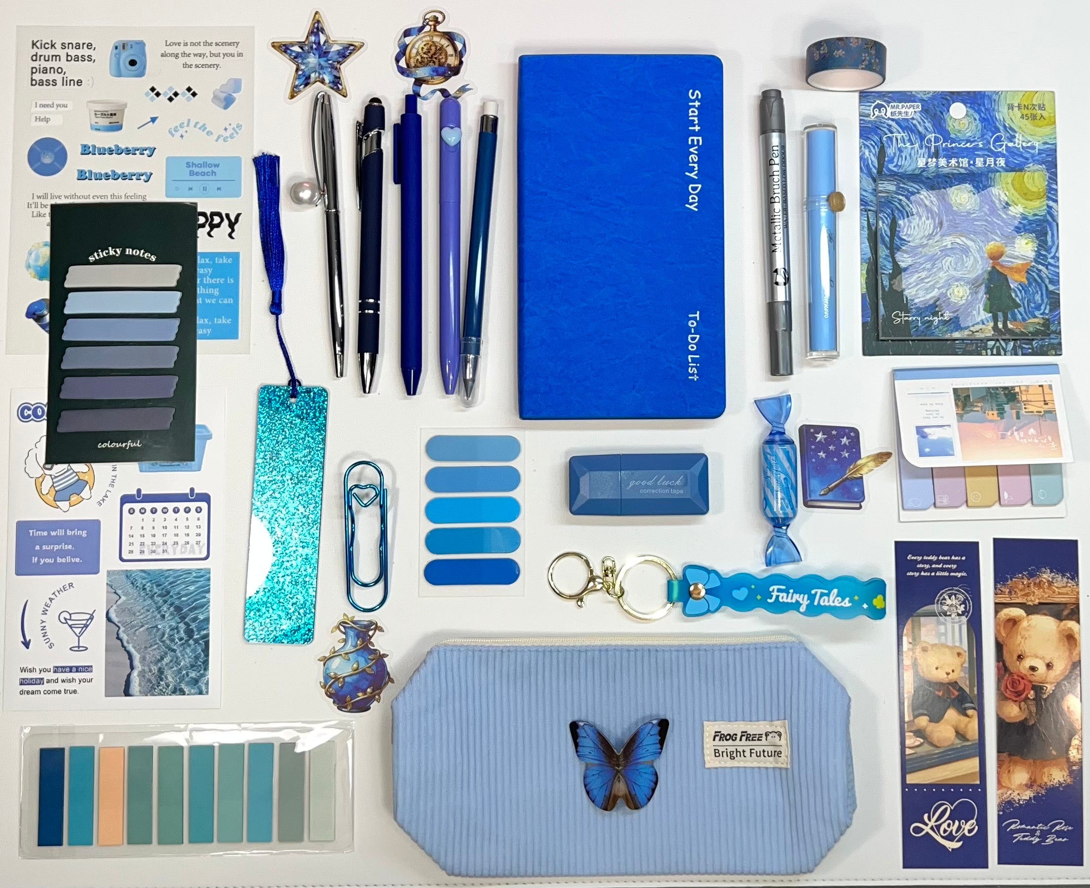 Navy — Aesthetic Stationery Bundle