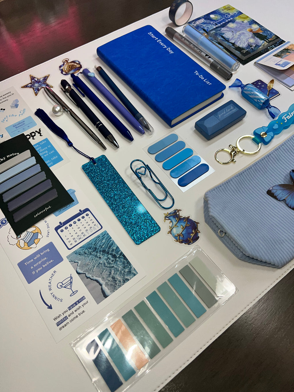 Navy — Aesthetic Stationery Bundle