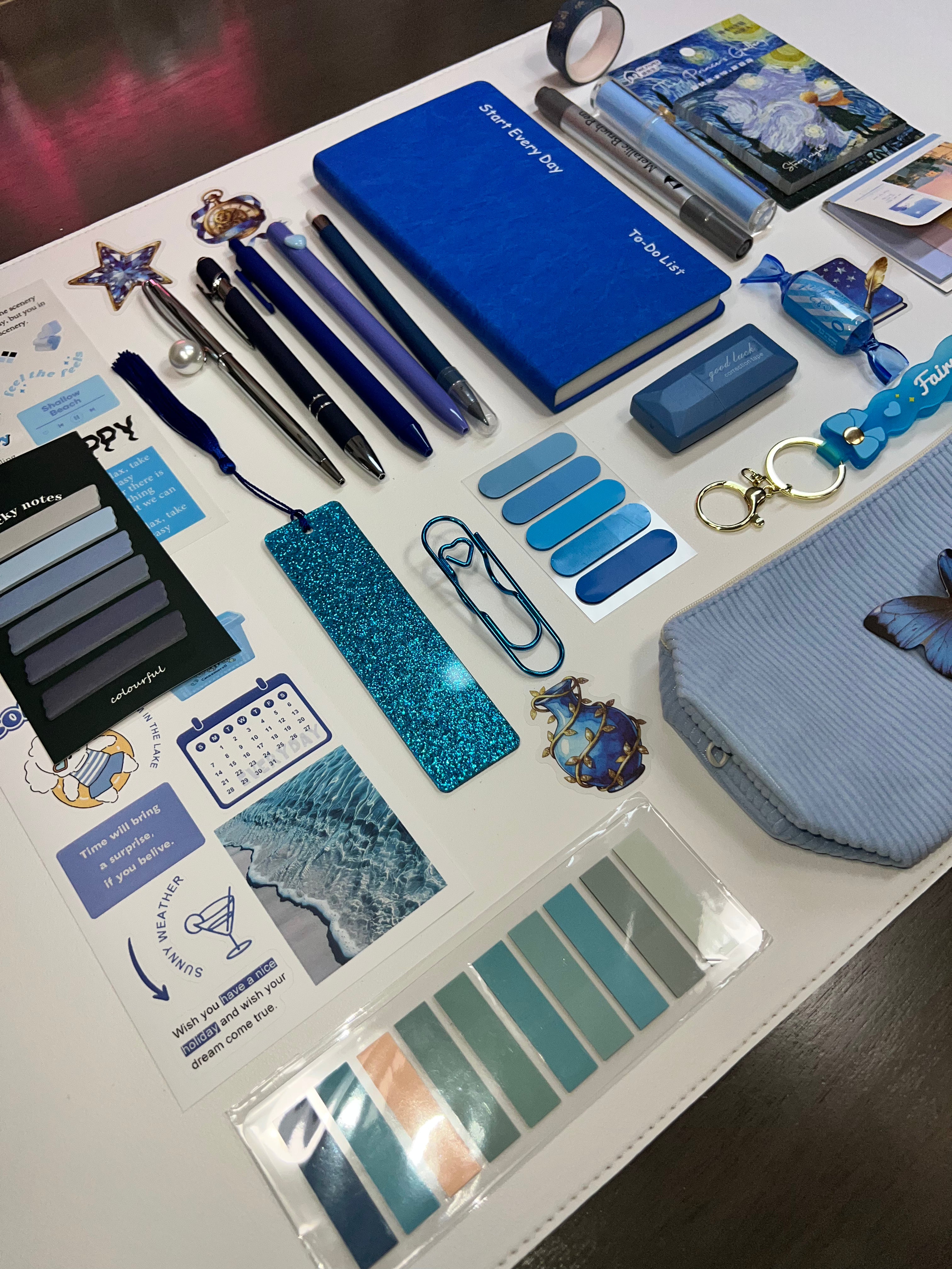 Navy — Aesthetic Stationery Bundle