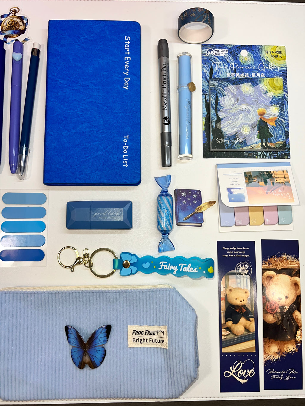 Navy — Aesthetic Stationery Bundle