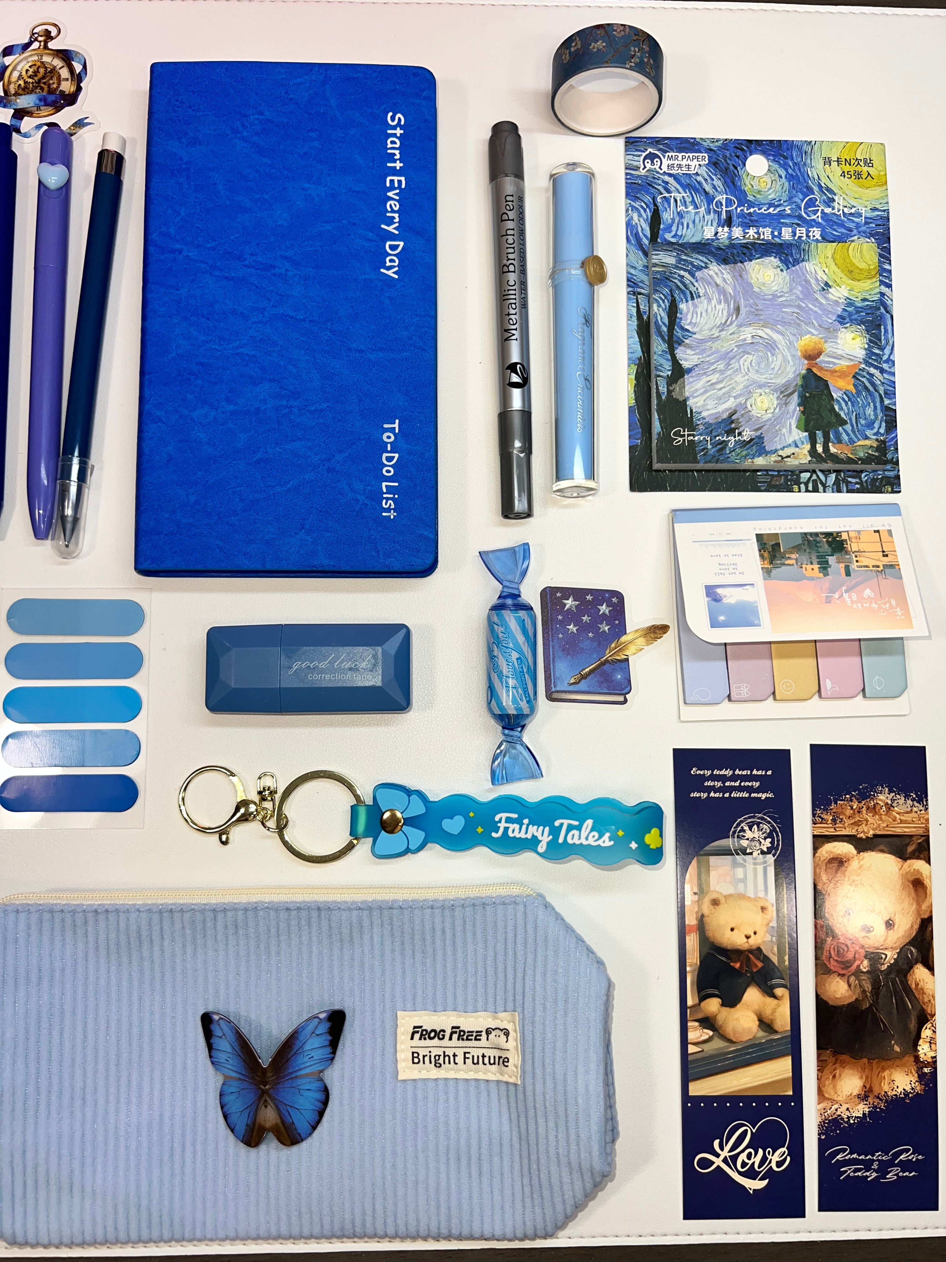 Navy — Aesthetic Stationery Bundle