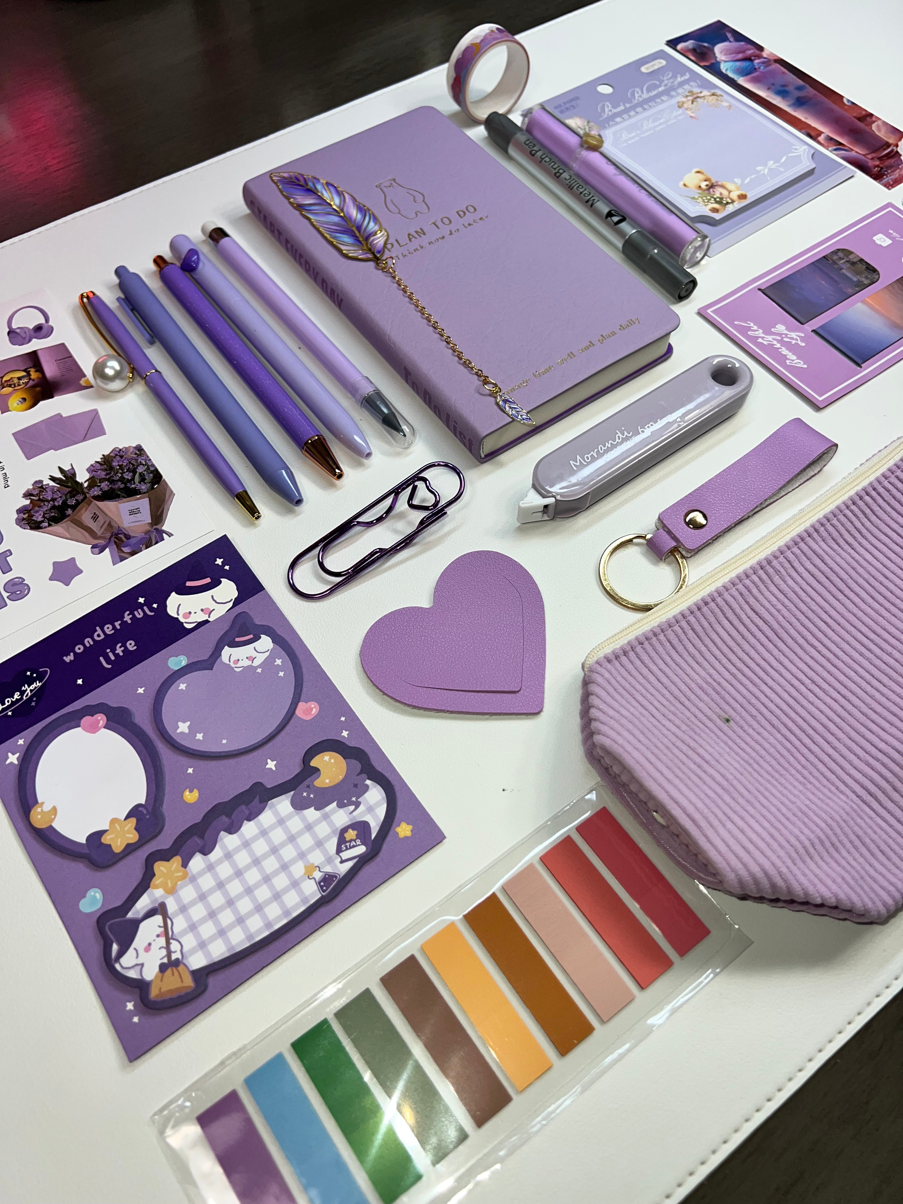 Lavender Mist — Aesthetic Stationery Bundle