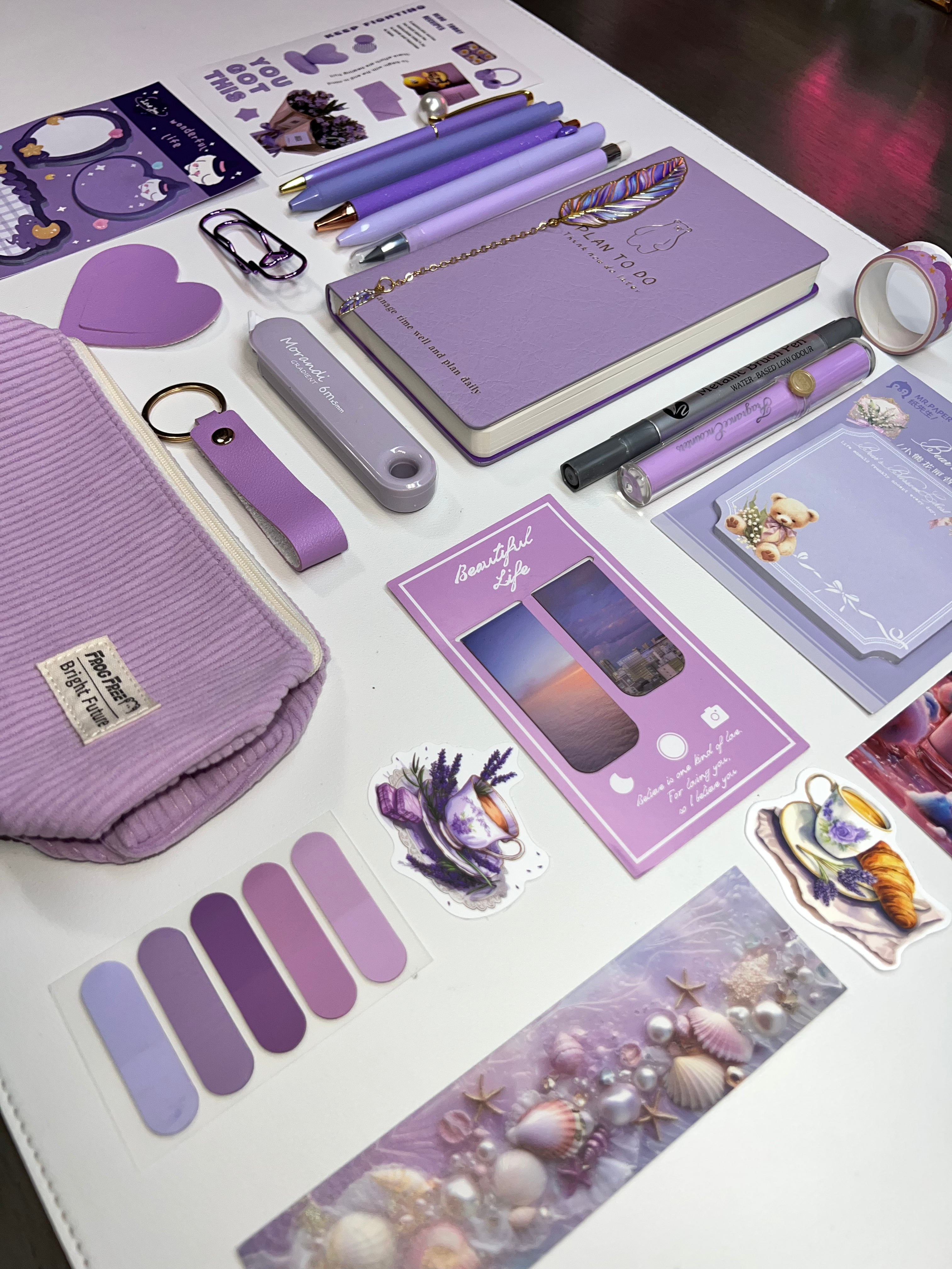 Lavender Mist — Aesthetic Stationery Bundle