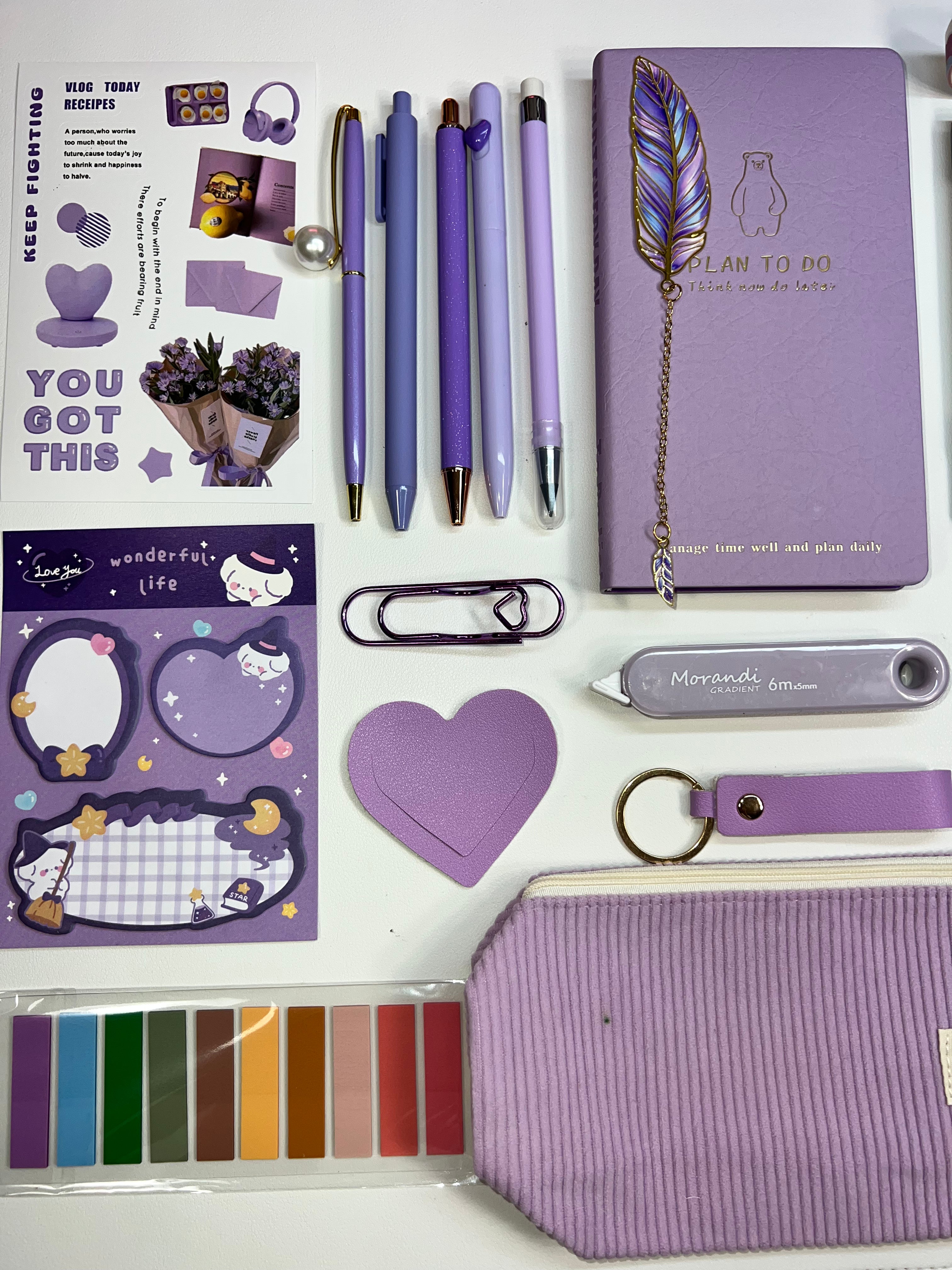 Lavender Mist — Aesthetic Stationery Bundle