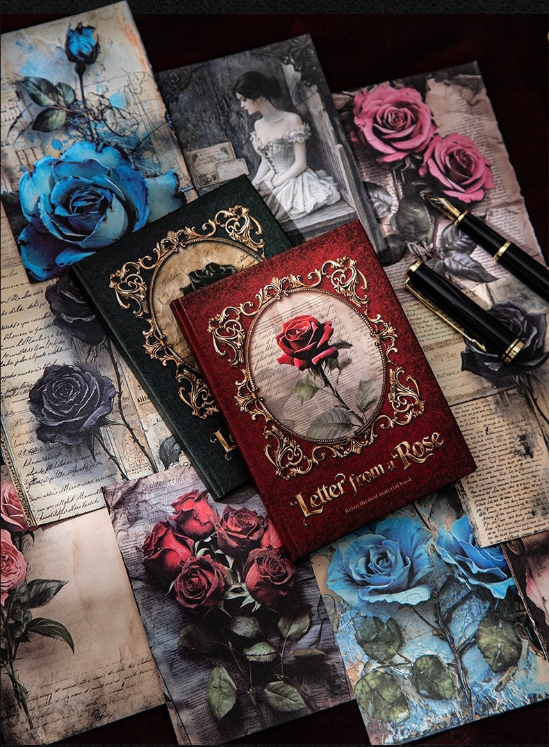 Vintage Rose Material Book
