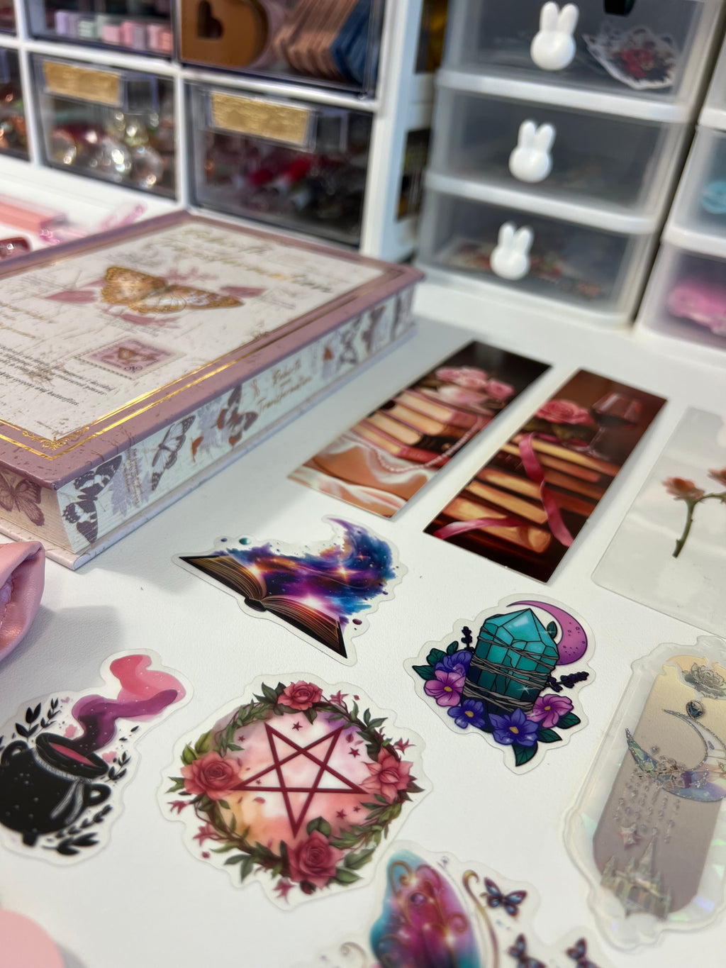 Pink Butterfly Art Bundle