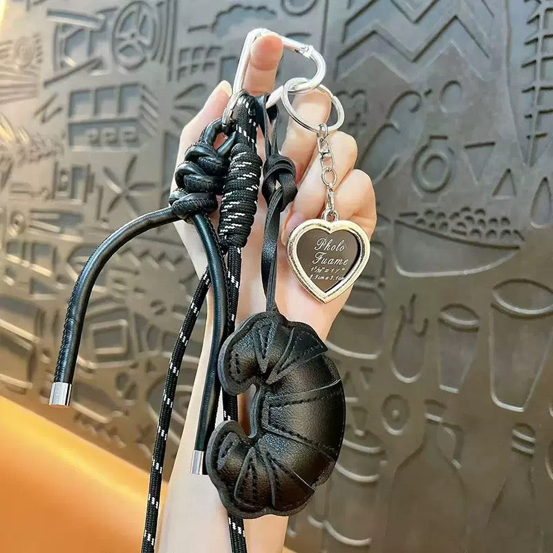 🥐 Croissant Bag Charm