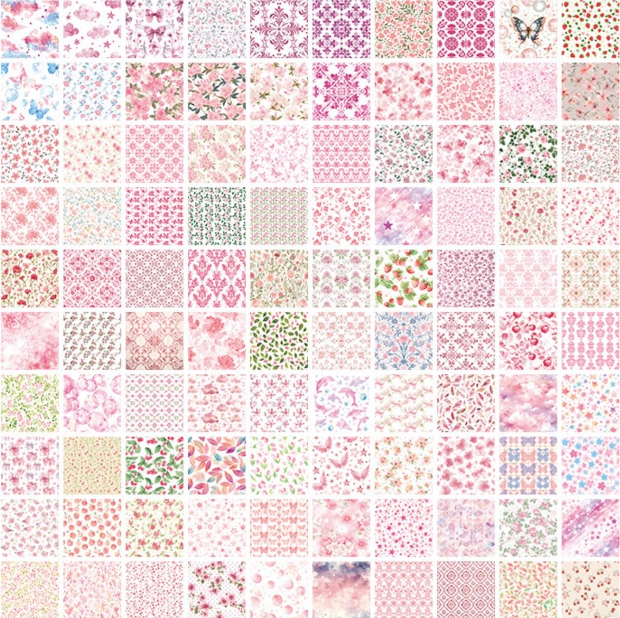 Vintage Floral Memo Pad