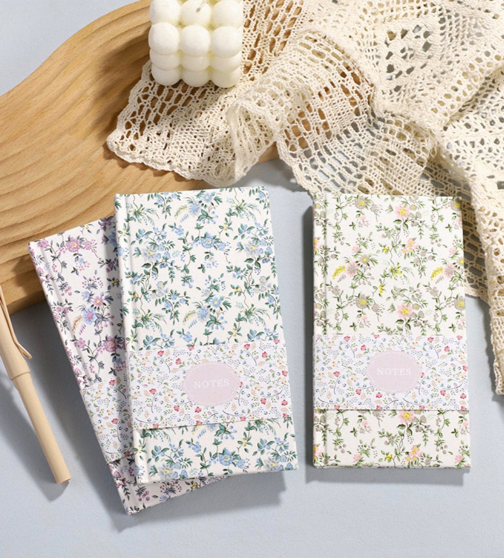Vintage Floral Notebook
