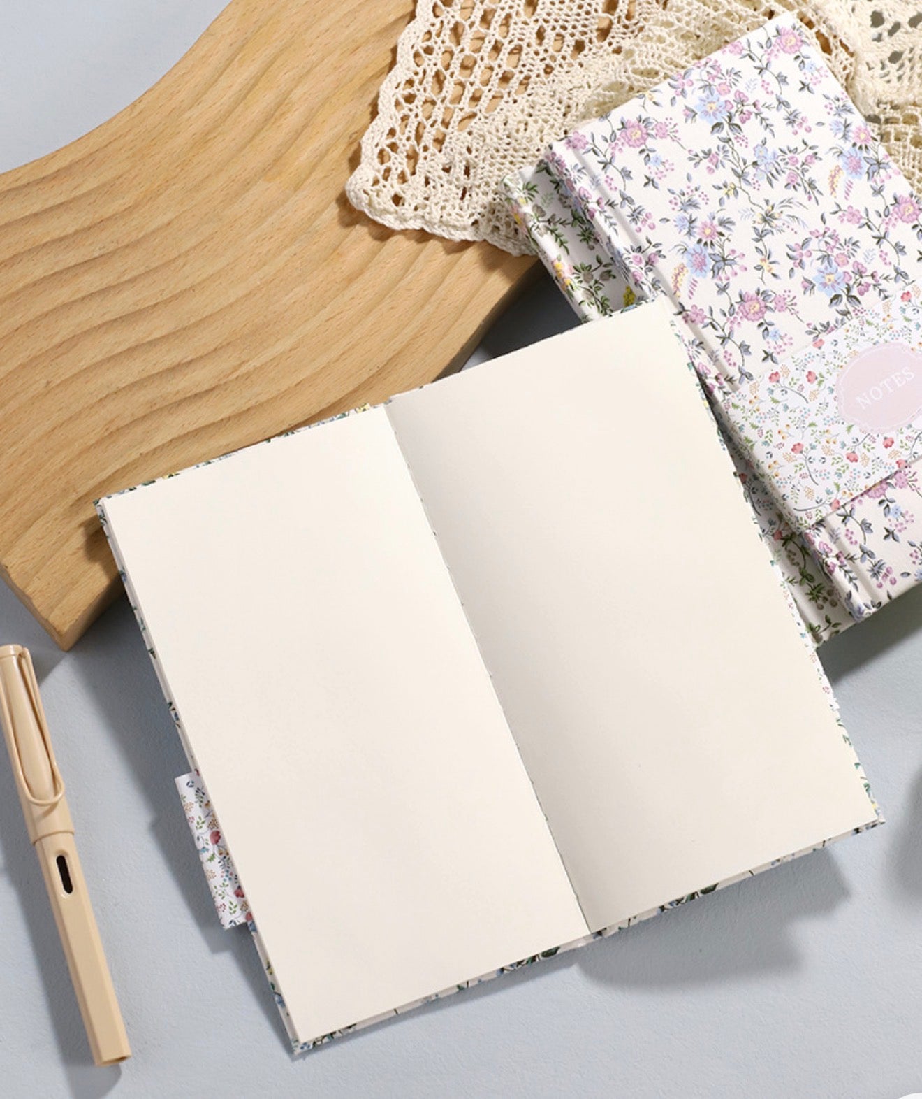 Vintage Floral Notebook